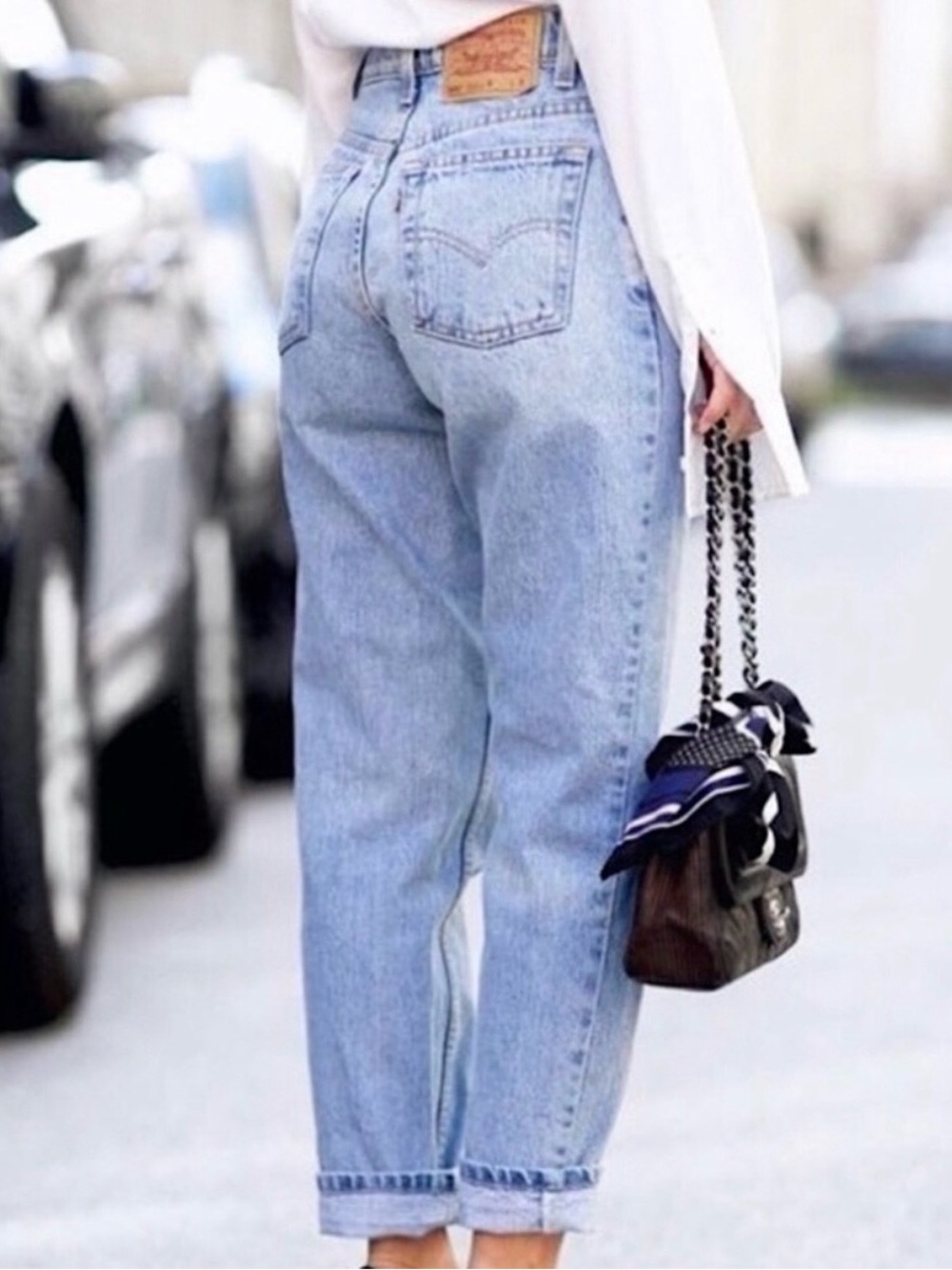Vintage 1998 Levi's 921 Jeans - “mom jean” - Relaxed High Waist and tapered leg
